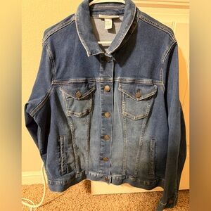Lane Bryant Blue Jean Jacket